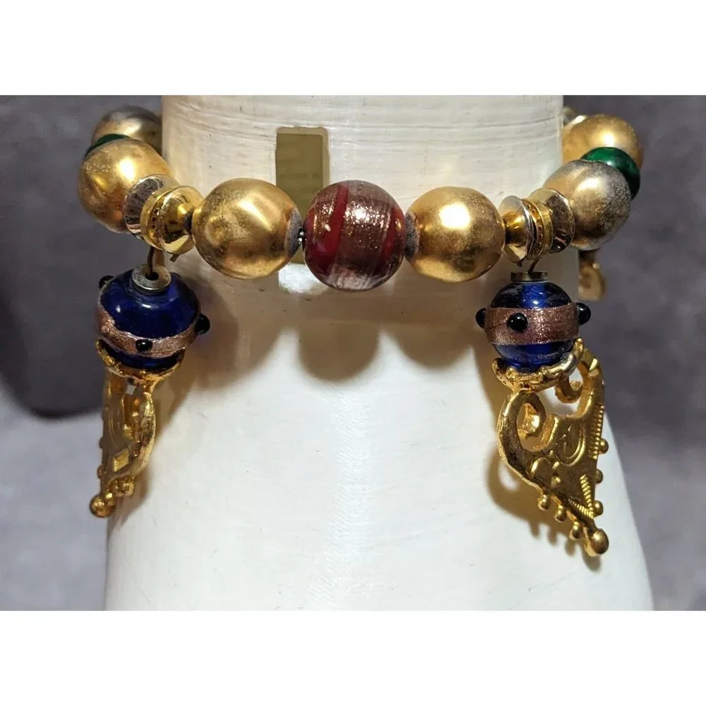 Unique Gold Charm Bracelet - Picture 6 of 6